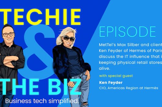 Techie and the biz episode 9 with Hermes CIO